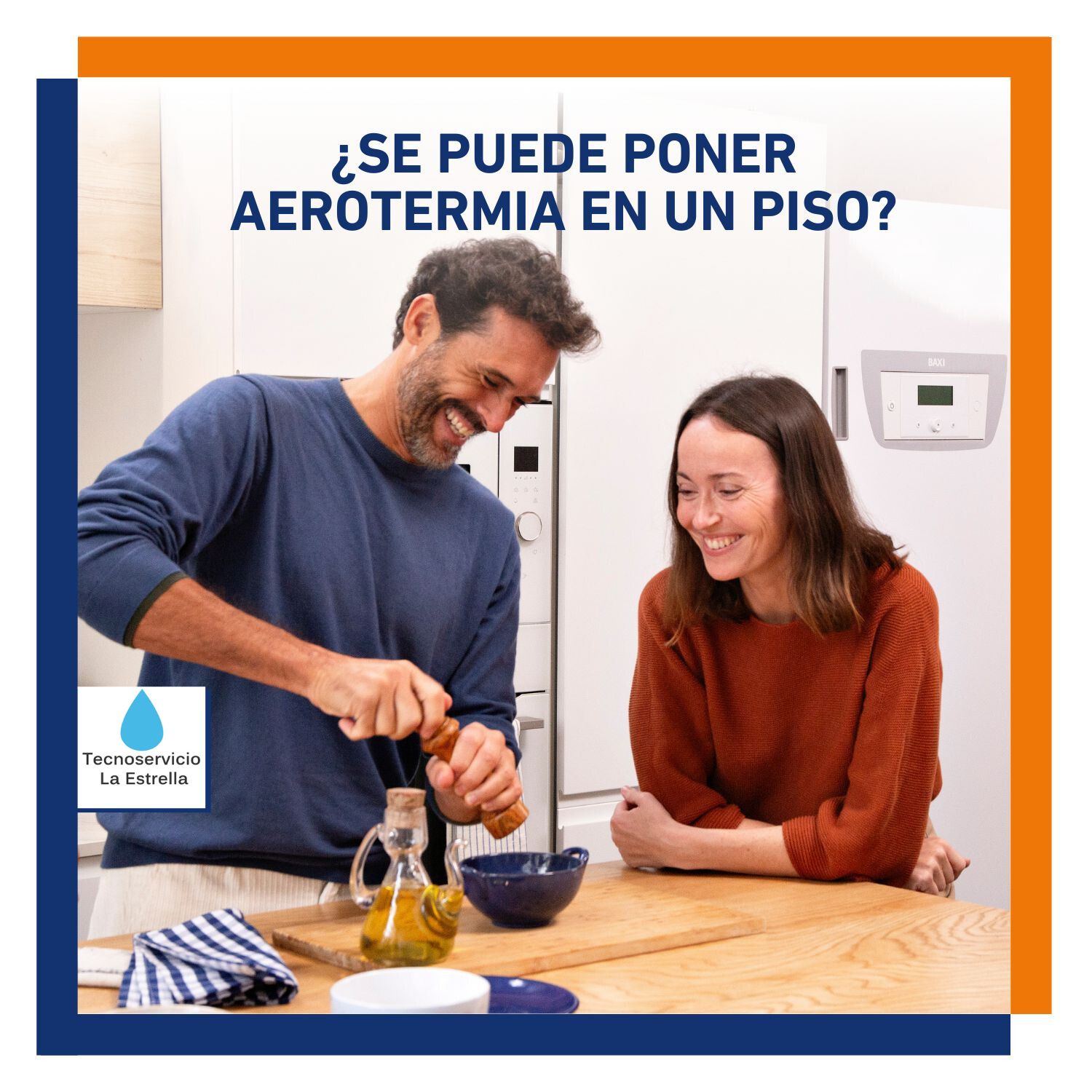 ¿Se puede poner aerotermia en un piso?